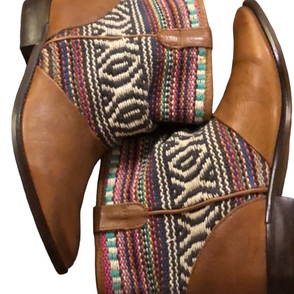 Zara Multicolored Boots - Picture 4 of 15